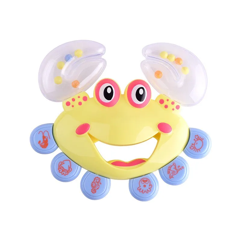 INBEAJY Cute Newborn Teether Baby Hand Bells 0-12 Months Rattle Infant Early Educational Develop Kids Rattles Toys | Игрушки и хобби