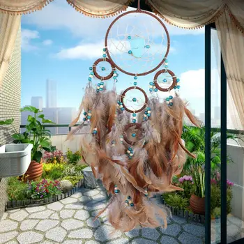 

Top Purple Roses Dream Catcher Large Brown Dream Catcher Traditional Style New Home Decor