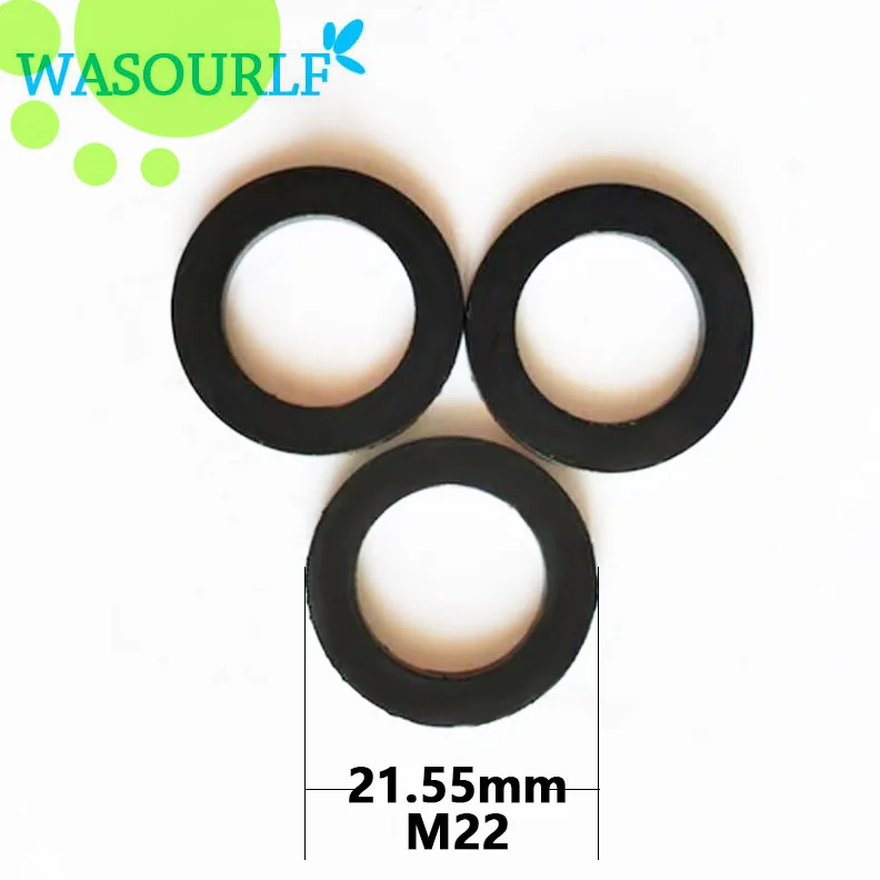 WASOURLF 5 PCS M22 21.5mm female thread aerator adapter gasket rubber