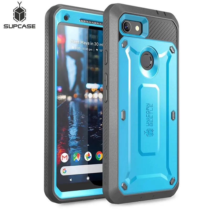 

SUPCASE For Google Pixel 3a XL Case (2019) UB Pro Full-Body Rugged Holster Protective Case Cover with Built-in Screen Protector