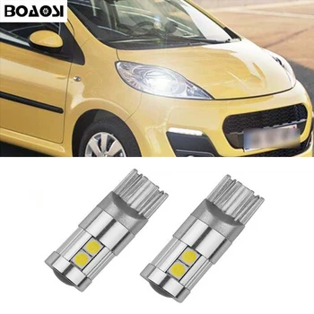 

BOAOSI 2x T10 W5W 3030smd LED Clearance Light with Projector Lens for Peugeot 307 206 301 207 2008 508 301 3008 406 507 208