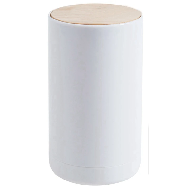 

Home Creative Cotton Swab Storage Boxes Fashion Useful Toothpicks Holder Bins Push Organizer Accessories Supplies