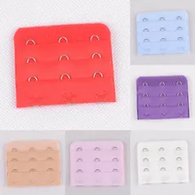 Высококачественный бюстгальтер без косточек, аксессуары для женщин, удлиненная Пряжка, удлинение на спине, бюстгальтеры с пряжкой, три ряда, три пряжки, расширители бюстгальтера