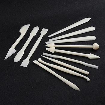 

12pcs/set Cake Fondant Sugar Craft Decorating Pastry Flower Modeling Carving Sculpting DIY Tools Set Kit