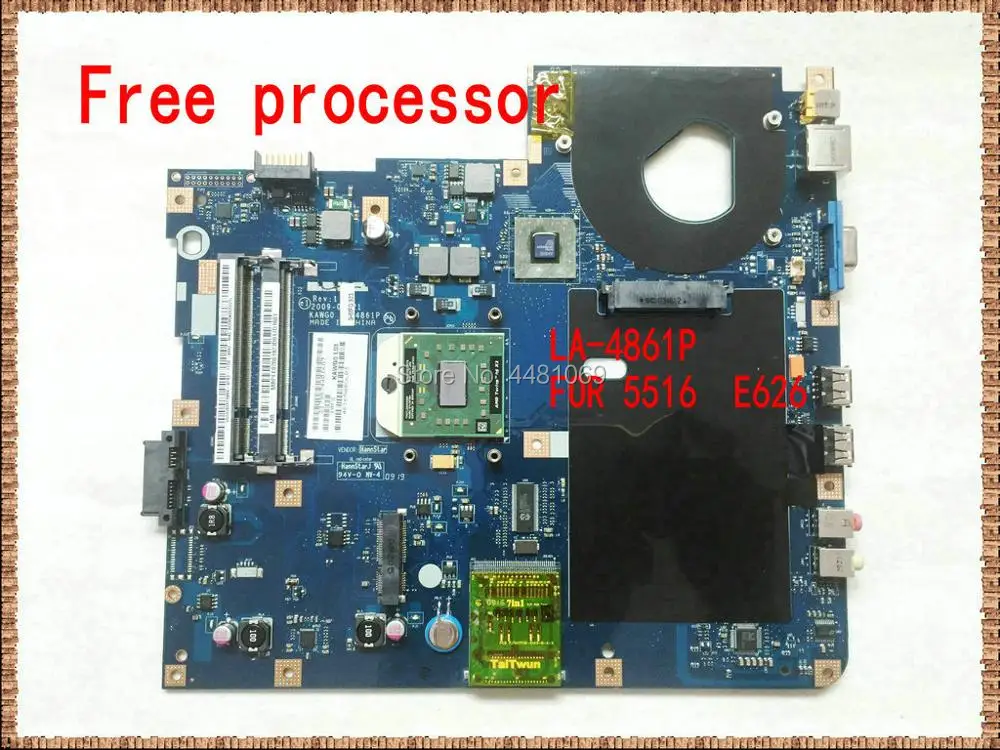 Материнская плата для ноутбука Acer aspire E625 5516 5517 5532 E626 подчеркнуgy02001 MB.PGY02.001 NCWG0 |