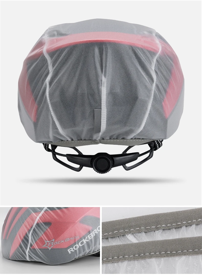 ROCKBROS велосипедный шлем крышка Сверхлегкий ветрозащитный пылезащитный дождевик MTB дорожный велосипедный шлем крышка велосипедные шлемы аксессуары