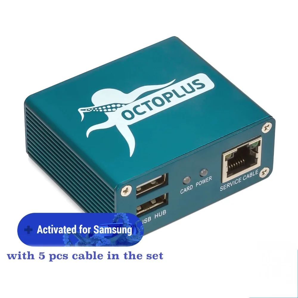 Free Shipping-Octoplus box sam activation for Sam with 5 cables - software repair tools unlock flash etc. | Мобильные телефоны и