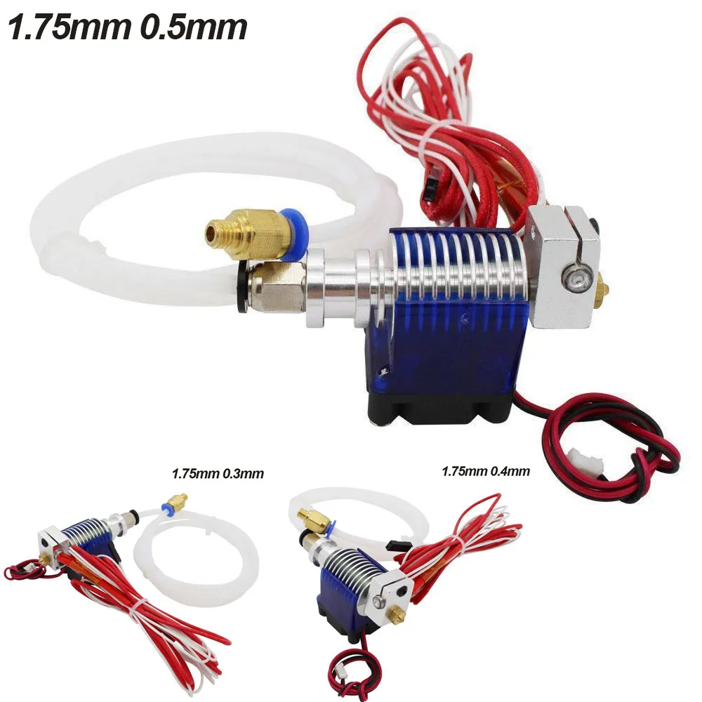 3D Printer V6 J head Hotend 1 75mm Filament 0 3mm 0 4mm 0 5mm Bowden