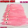 2022NEW fishing lure octopus skirts soft squid skirts lure bait 8CM/10.5CM  16colors choose ► Photo 2/6