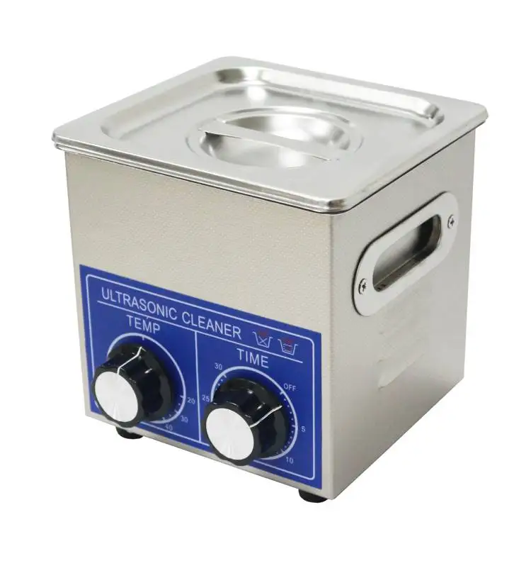 Stainless Steel 2L Ultrasonic Cleaner 60W Industry Heated Timer Baskets Jewelry Injector Dental PCB PS-10 Bath | Бытовая техника
