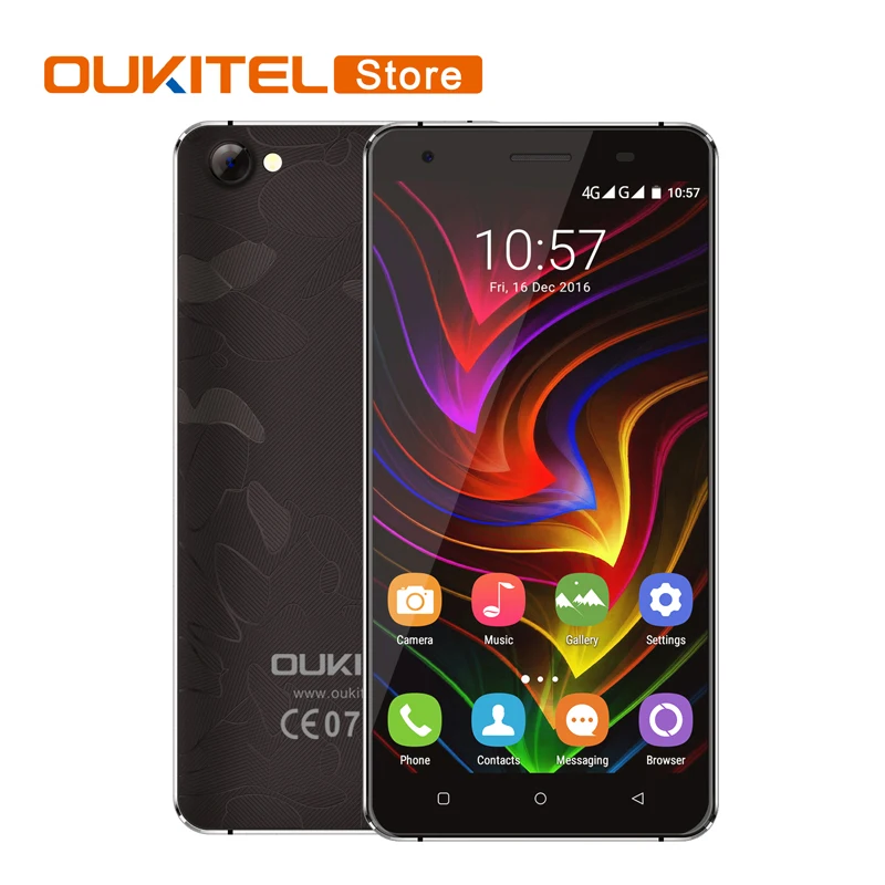 Оригинальный Oukitel C5 Pro 4G LTE мобильный телефон MTK6737 4 ядра Android 6 0 5 &quotHD 2 GB Оперативная