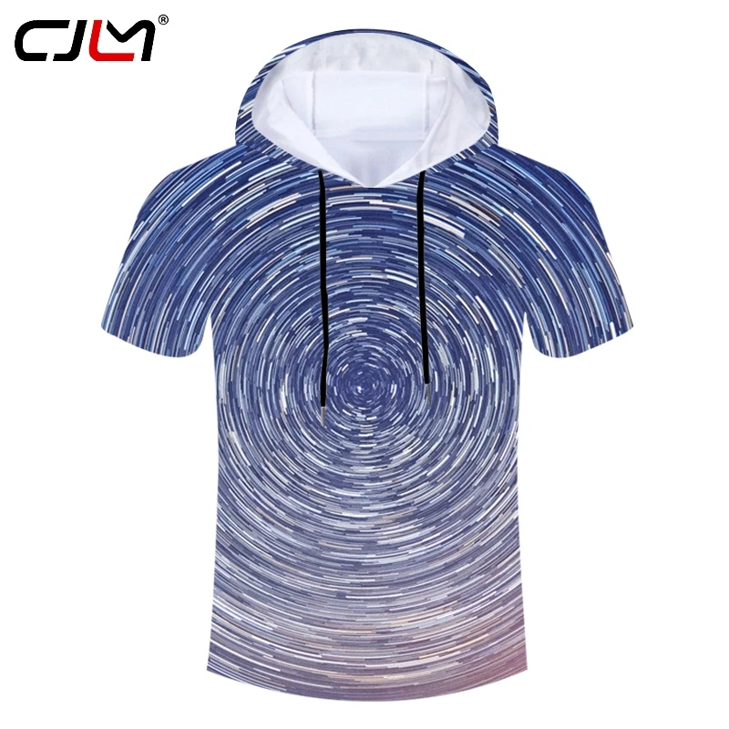 hooded t shirt with zip