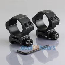 2 шт. 30 мм Weaver Scope Mount кольца Низкий профиль Пикатинни Крепление кольца
