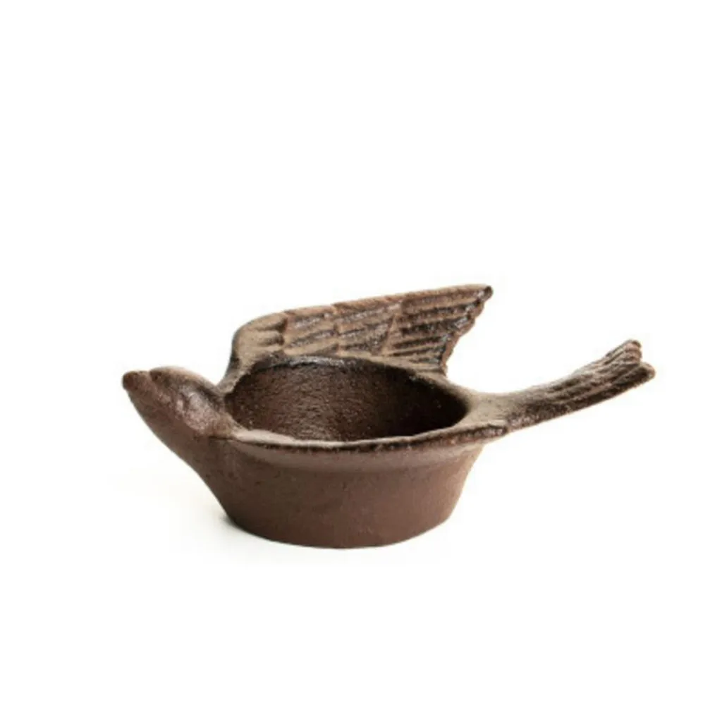 

Swallow Shape Metal Vintage Iron Ashtray Candlestick Candle Holder