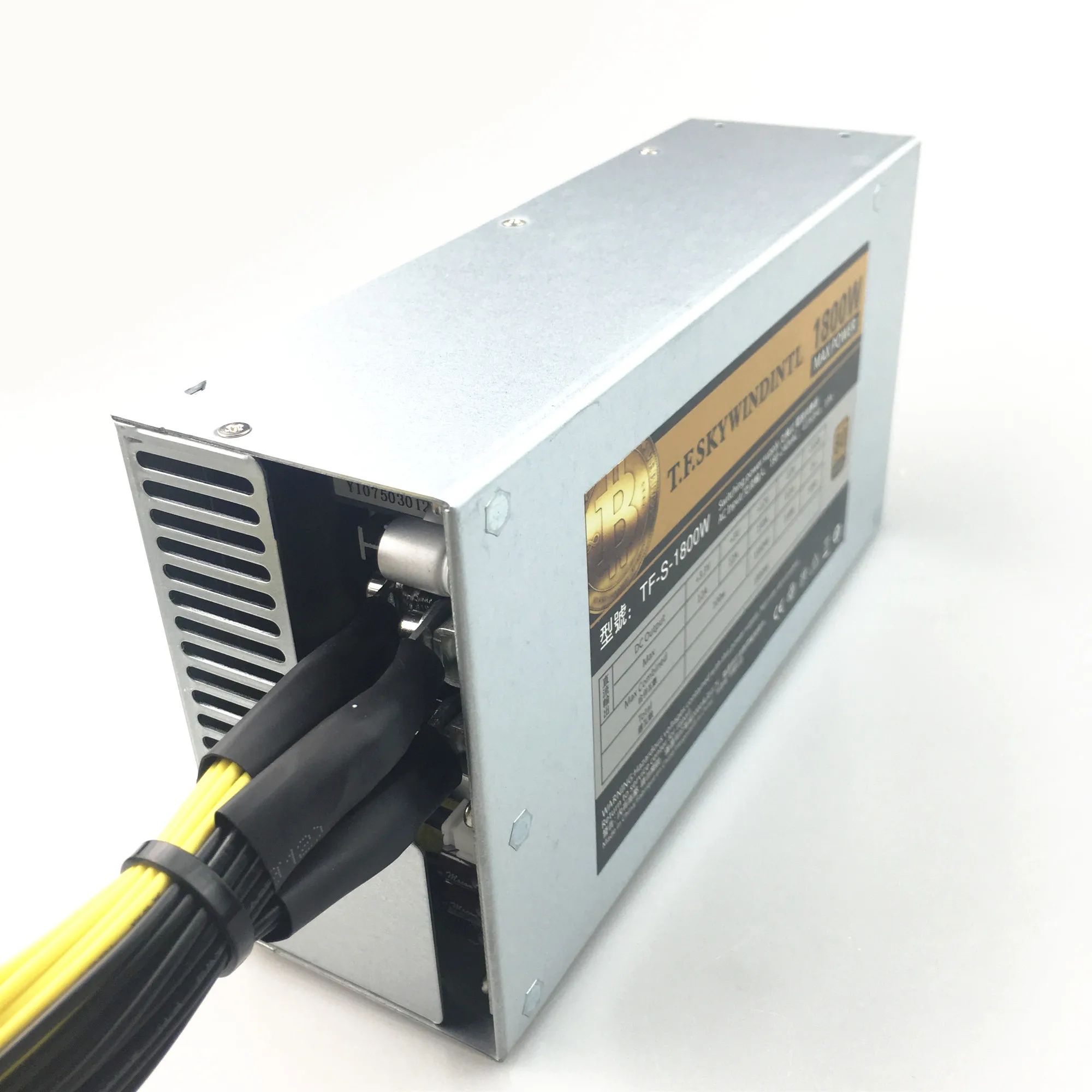 Блок питания для майнинга Gold 92% 1800 Вт Antminer S7 S9 L3 + D3 APW3 APW7 биткоинов блок
