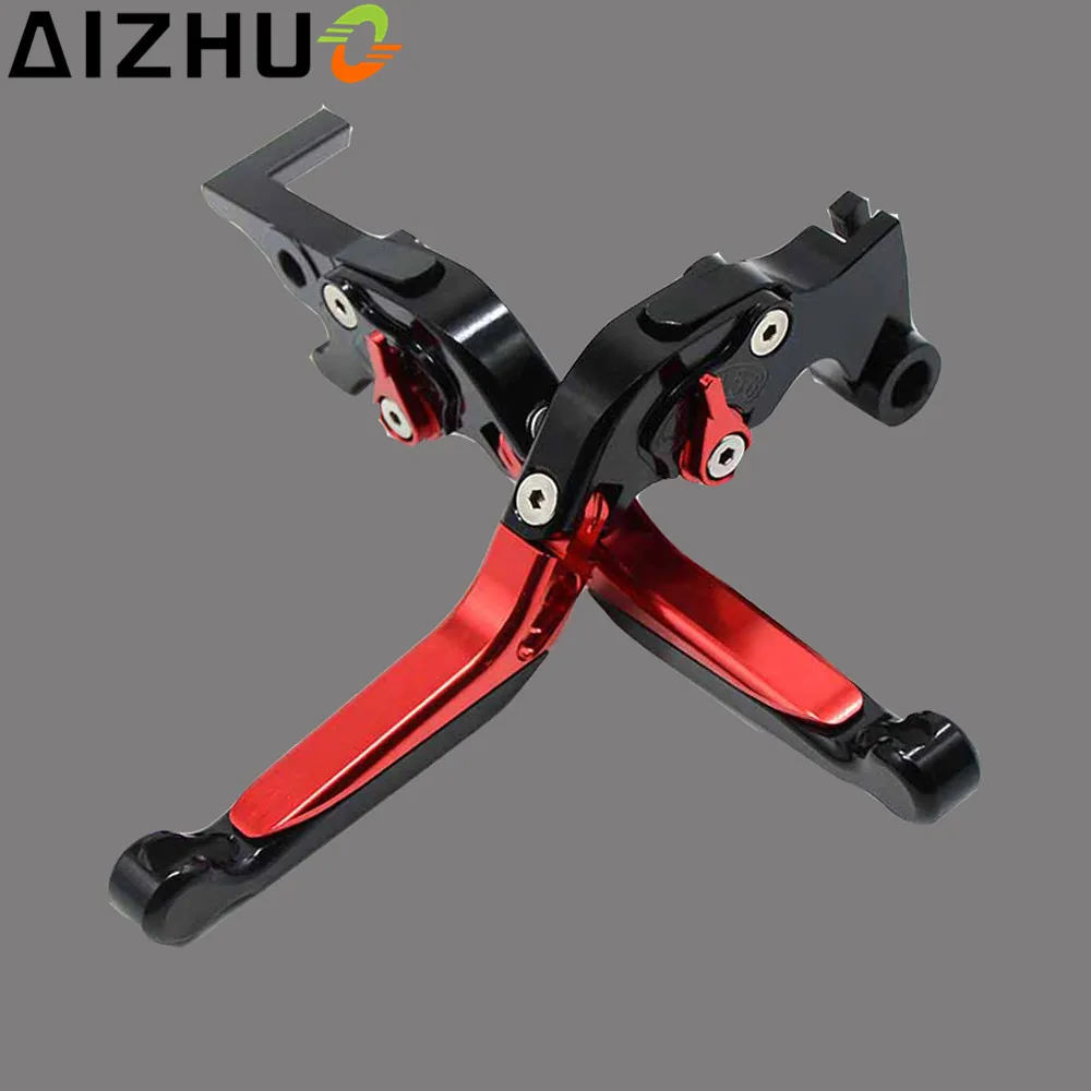 For Suzuki GSXR600 GSX-R600 GSXR600 Motorcycle Clutch Brake Lever Extendable Adjustable CNC Aluminum Motorbike Clutch Levers