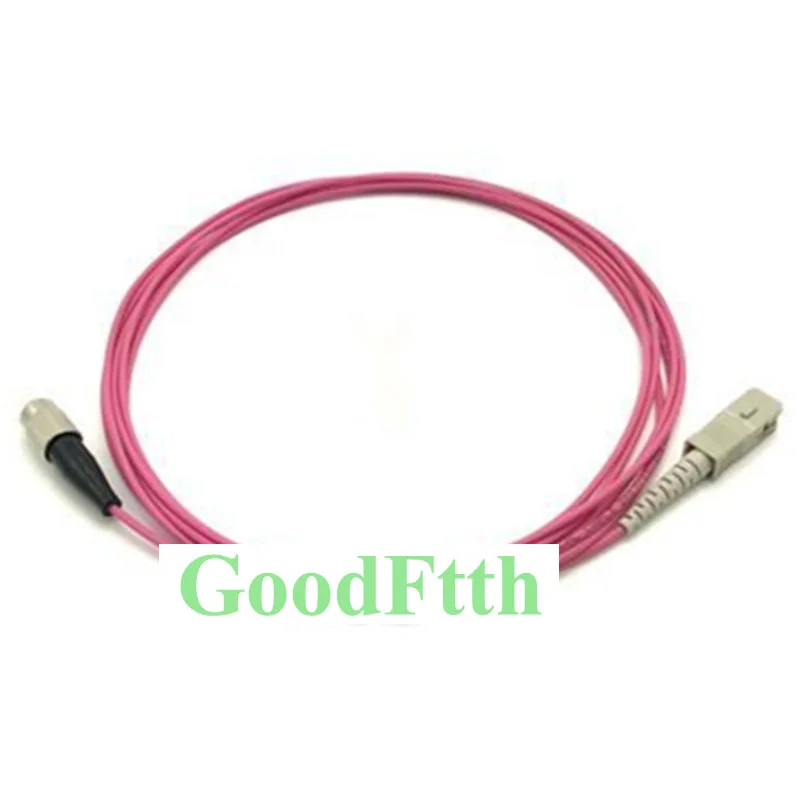 

Fiber Patch Cord Cable FC-SC SC-FC Multimode OM4 Simplex GoodFtth 1-15m