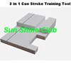 xmlivet Free shipping Billiards Pool 3 in 1 Cue Stroke Training Tool Snooker Cue Stroke Trainers Billiards Snooker Accessories ► Photo 3/6
