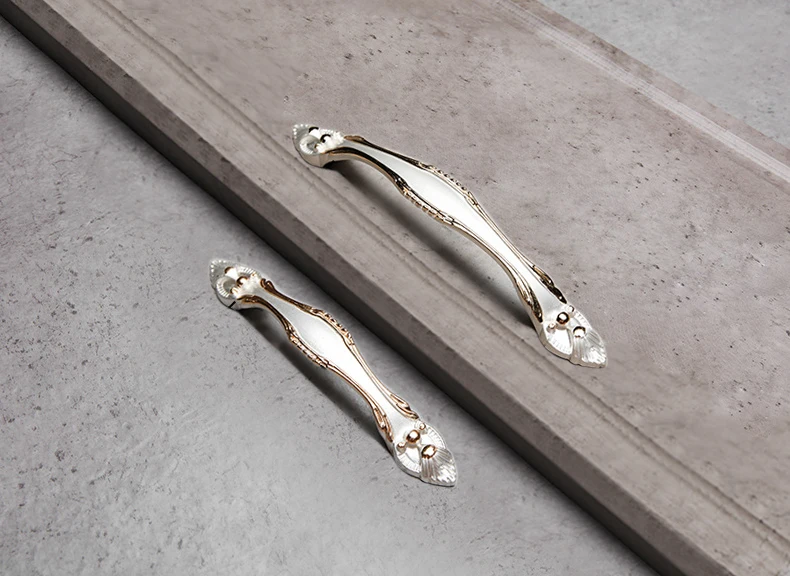 Aluminum Alloy Cabinet Handles Solid Kitchen Cupboard Pulls (1)