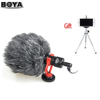 

BOYA BY-MM1 VideoMicro Compact On-Camera Recording Microphone for Canon Nikon Sony DJI Osmo DSLR Smooth Q 4 Feiyu Gimbal VS RODE