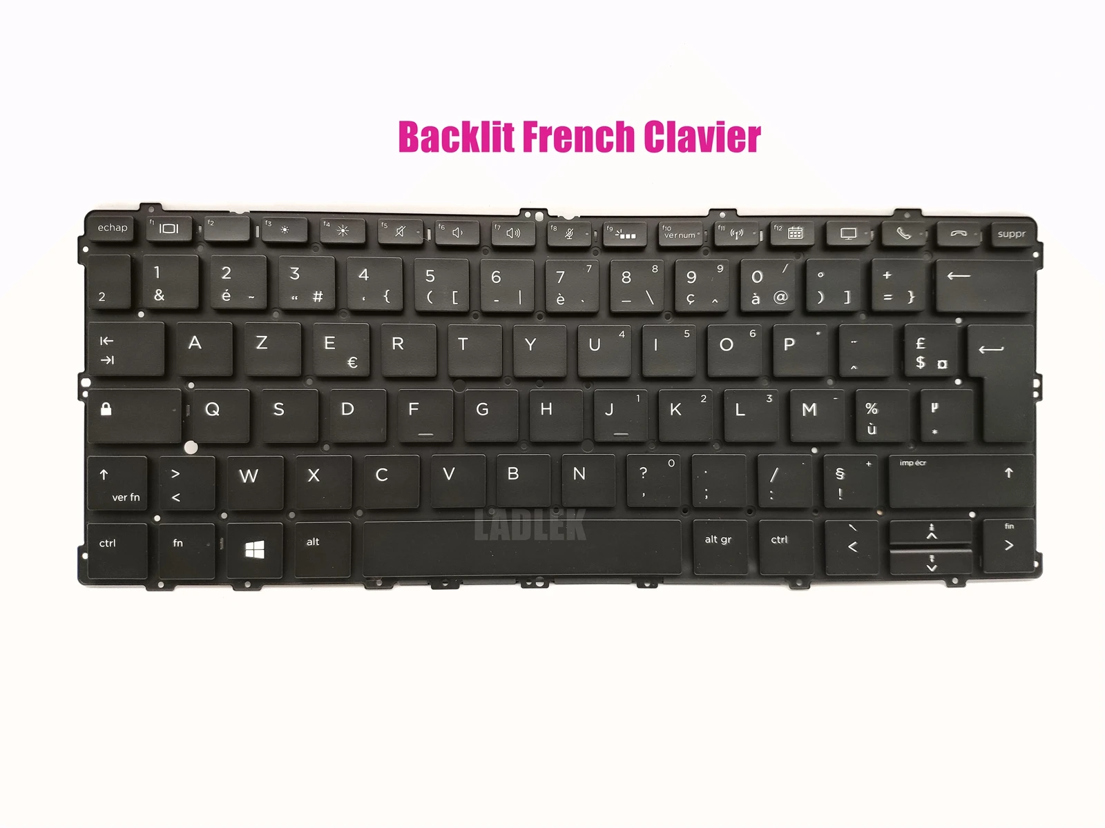 

New French backlit keyboard for HP EliteBook x360 1030 G2 Notebook PC