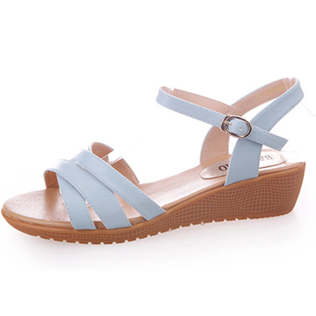 

Women Ladies Wedge Heels Sandals Summer Beach Casual Fashion Shoes Cross Over
