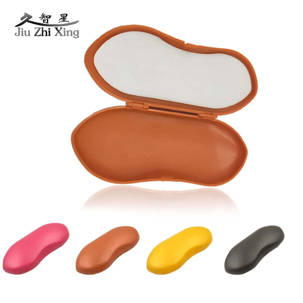 

JIU ZHI XING 4 Color Sunglasses Case Hard Plastic Plain Glasses Holder Box Portable Storage Eyeglasses Case Pouch Storage Box