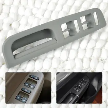 

CITALL Gray Door Window Switch Control Panel Bezel + Handle Trim For VW Passat Golf Jetta Bora MK4 1999 - 2002 2003 2004 2005