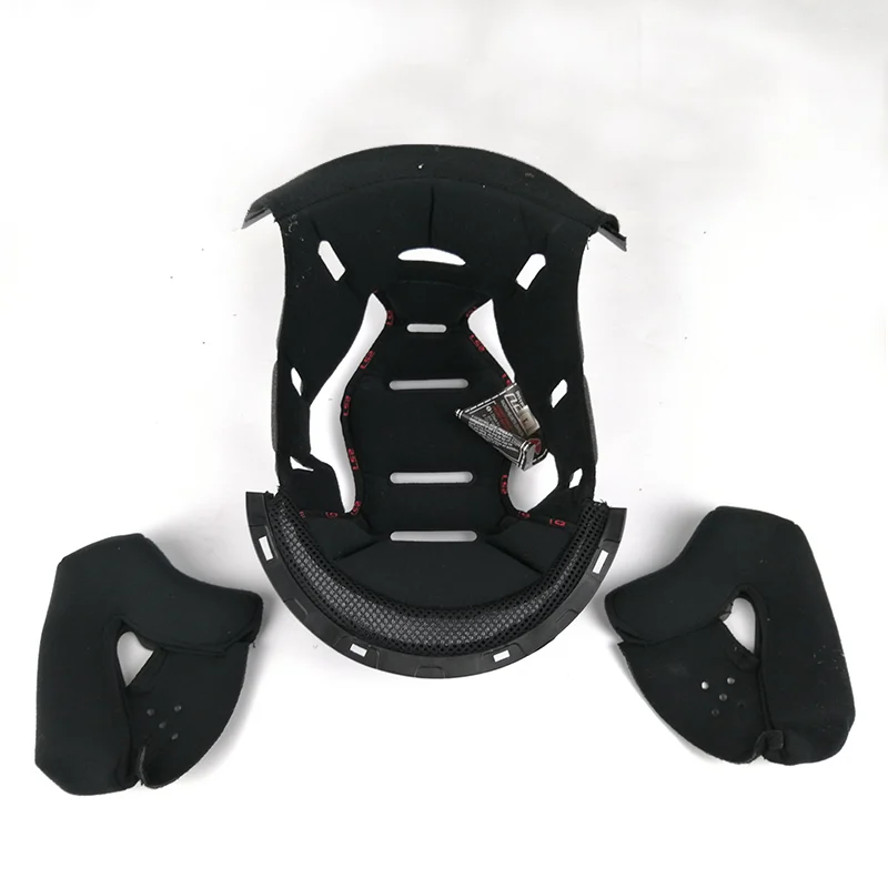 LS2 мотоциклетный шлем внутренние подкладки полностью съемные и моющиеся накладки для LS2 FF358 FF370 FF390 FF397 MX436 OF521 FF396 LS2 шлем