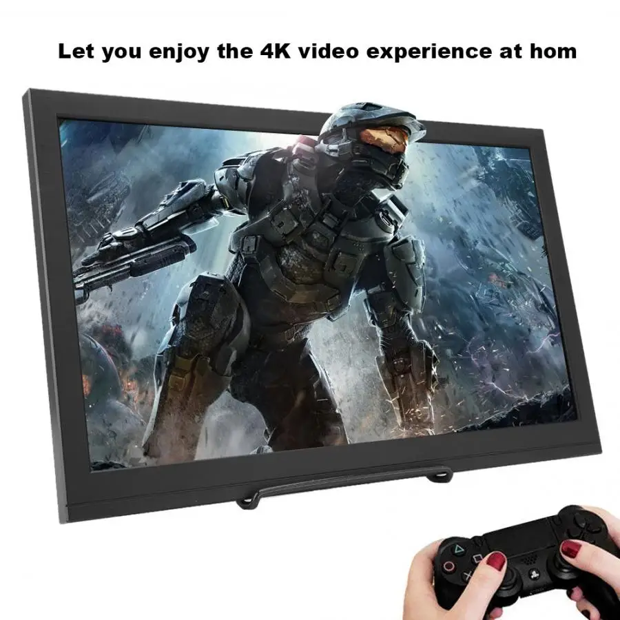 Ультратонкий Монитор 15 6 дюйма 4K 3840*2160 UHD широкоугольный WLED IPS экран для Raspberry Pi