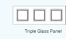 Роскошное белое жемчужное Хрустальное стекло, 151 мм* 80 мм, стандарт ЕС, двойная стеклянная панель OS-C2/C2-1
