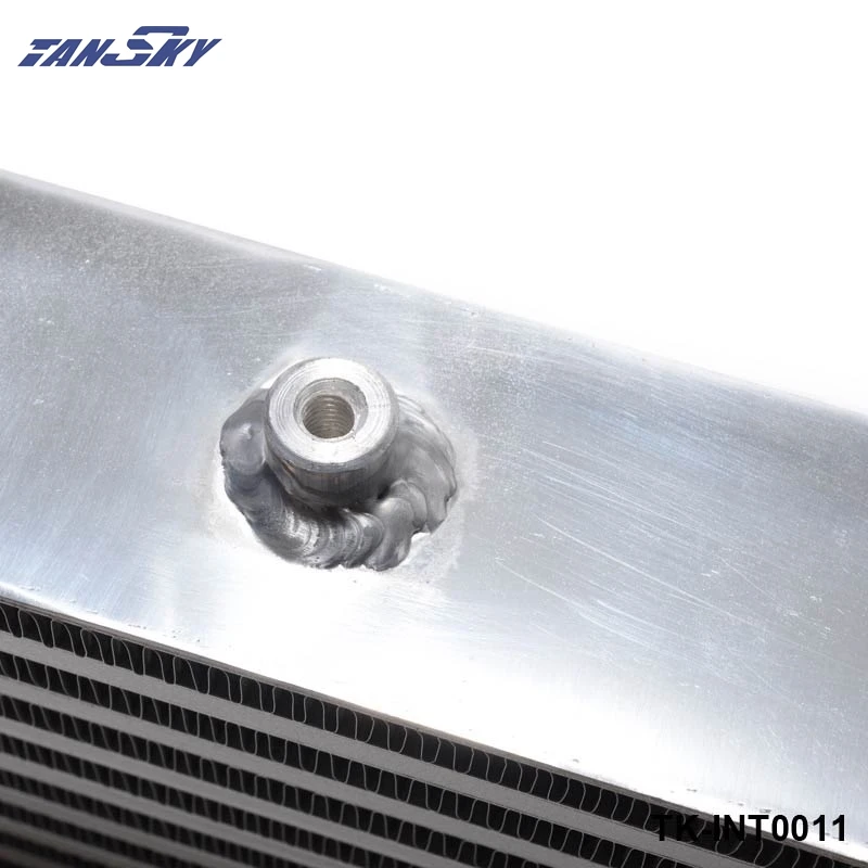 550x140x65 мм 2 5 ''(63 мм) I/O Turbo Inter Cooler Racing Переднее Крепление и пластина алюминиевый