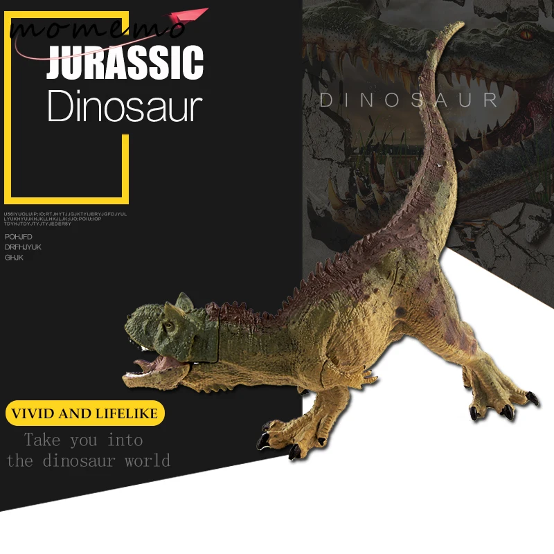 

MOMEMO Quality Dinosaur Jurassic Word Carnotaurus Model Action Figures Dinosaur Figure Toy Dinosaurs PVC Action Figure Model Toy