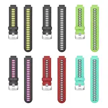 ALLOYSEED силиконовые умные часы браслет для ношения ремешок для часов Smartband части для Garmin Forerunner 735XT 620 630