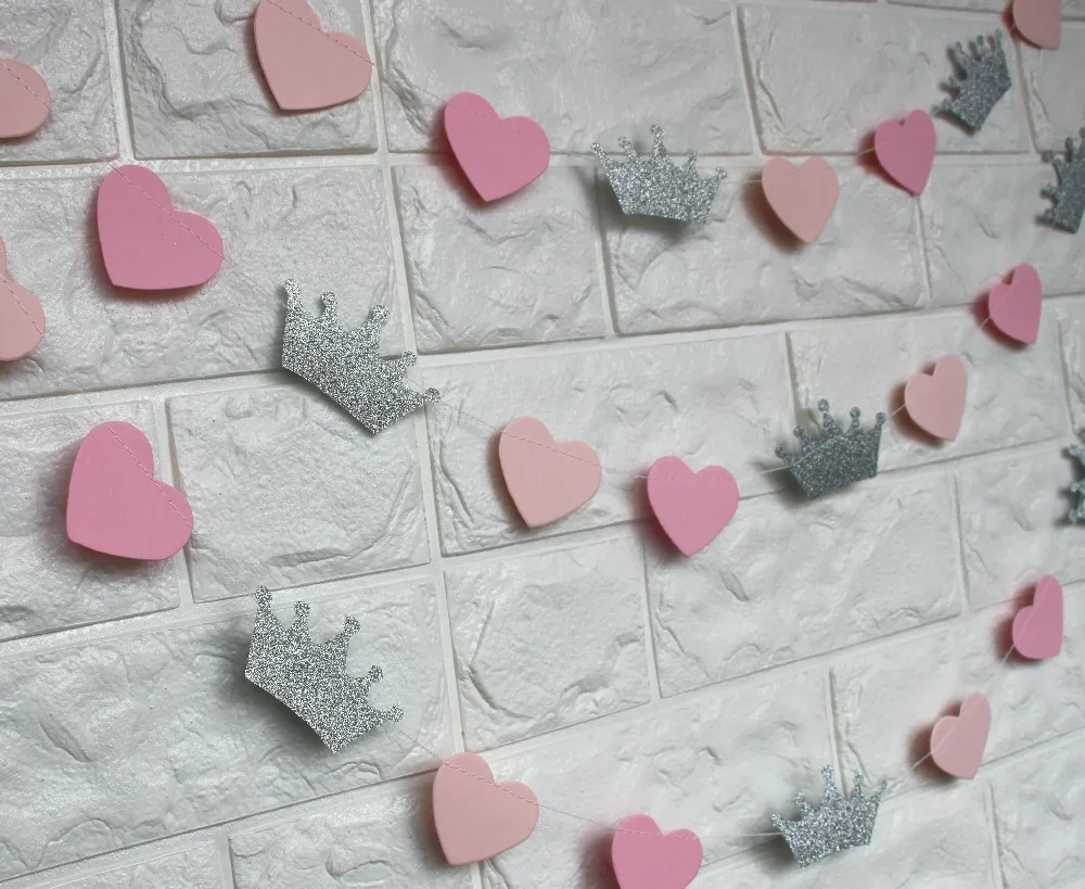 La Petite Fille Du Premier Anniversaire Guirlande De Papier Couronne Coeur Banniere Princesse Decoration De Fete Rose Argent Parties Lot De 3 Aliexpress La Petite Fille Du Premier Anniversaire Guirlande De Papier Couronne Coeur Banniere Princesse Decoration De Fete Rose Argent Parties Lot De 3 Aliexpress