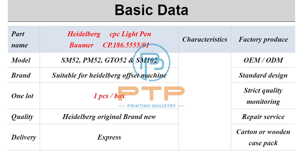 Бесплатная доставка CP.186.5555/01 heidelberg Оригинальный бренд новый cpc свет ручка Baumer для SM52, PM52, GTO52 и SM102