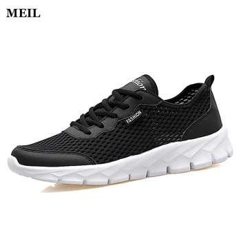 

New Breathable Men&mujer Casual Shoes Comfortable Soft Walking Shoes Lightweight Outdoor Travel Shoes Big Size Male Sapato