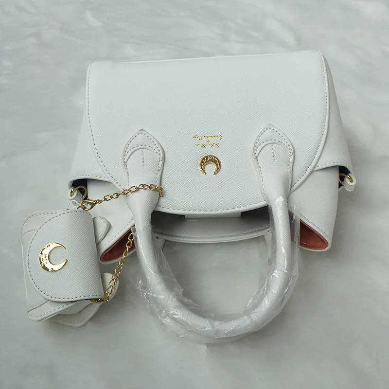 Bolso de mano con diseño de marca sailor moon luna/artemis, bolso de mano con orejas de gato, bolso de mensajero Bolso de mano con diseño de marca sailor moon luna/artemis, bolso de mano con orejas de gato, bolso de mensajero
