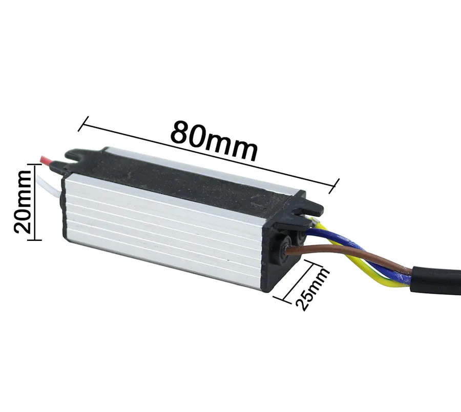 Водонепроницаемый светодиодный драйвер 10 Вт 20 хит продаж 600mA 5 10X2W IP67 Питание AC85 277V