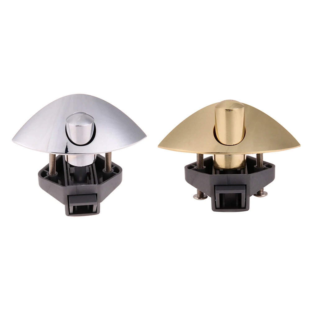 

Half-moon Push Lock Zinc alloy Keyless Push Latch Catch RV Wardrobe Drawer Cabinet Caravan Furniture Lock Gold Chrome