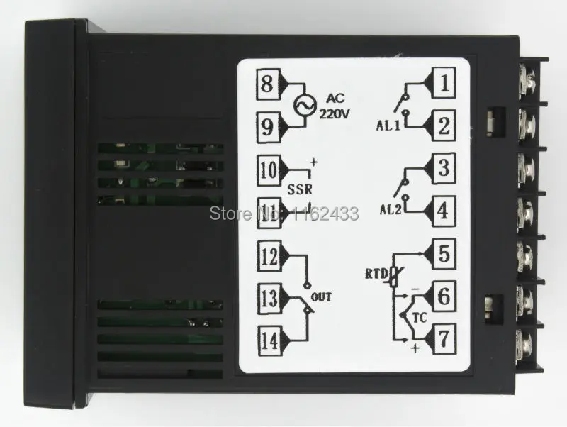Цифровой регулятор температуры 220 В переменного тока 4 20 мА|control freak|control gsmrelay output |