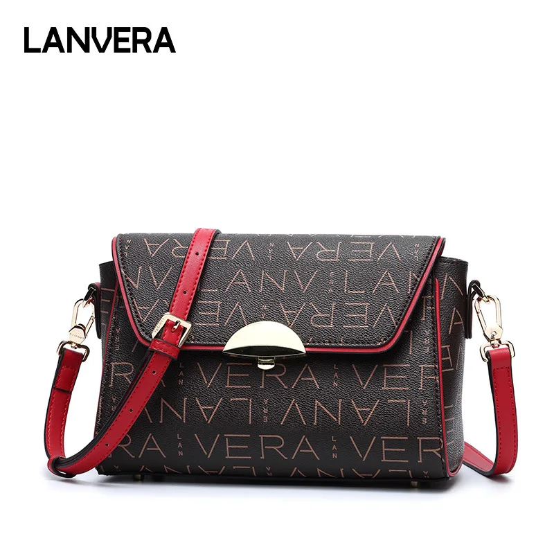 

Shoulder Bag Female Crossbody Vintage Women Bags Female 2018 Autumn New Shoulder Bag Printing Slung Fashion Trend PVC Handbag