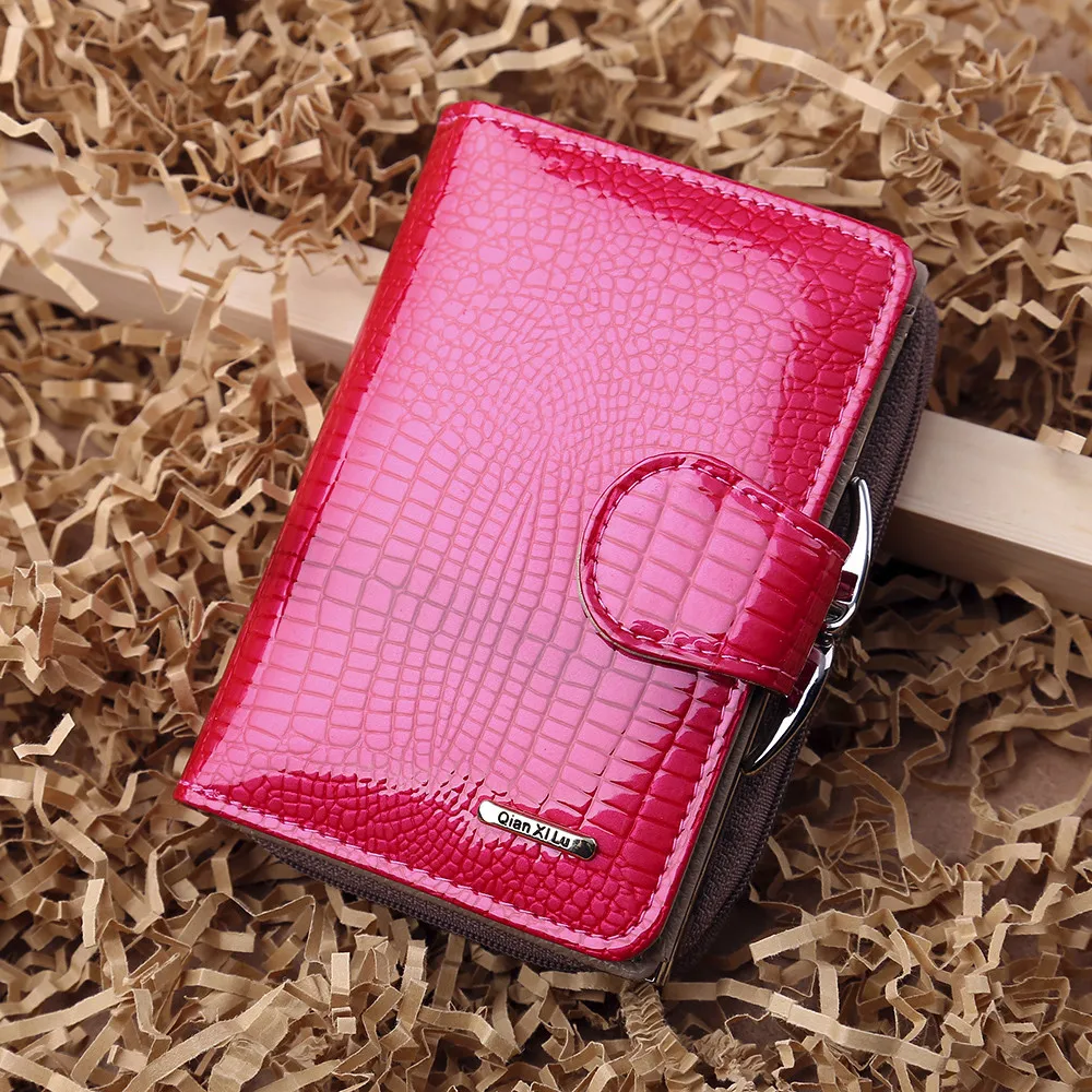 Кожаный кошелек для женщин s кожаная сумка на молнии сумка для карт Дамский кошелек женский Carteira Feminina