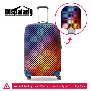 

Colorful Dots Durable Luggage Protective Cover Suit 18-30 Inch Trolley Case Travel Accessories Elastic Suitcase Protective Cover