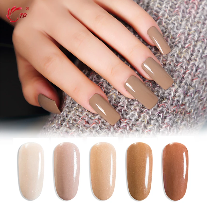 Coffee Colors Dip Powder for Nail art Manicure brokat Without Lamp Cure Nail Art Decorations ...