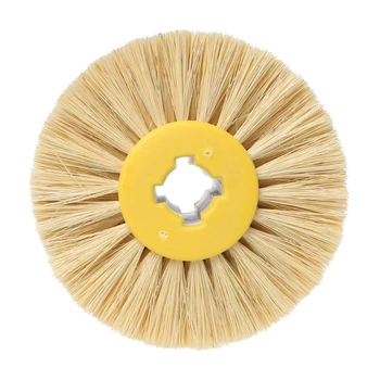 

Deburring Sisal Wire Round Brush Head Polishing Grinding Buffing Wheel Woodworks
