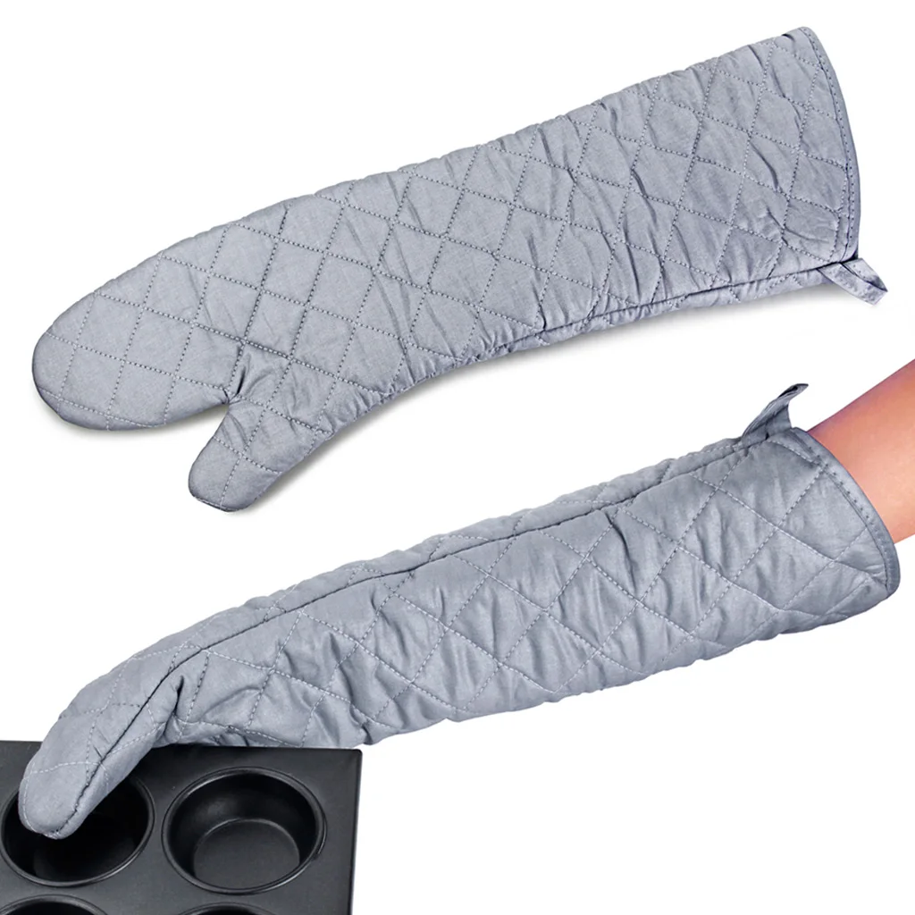Thickening microwave oven gloves anti hot glove oven gloves heat