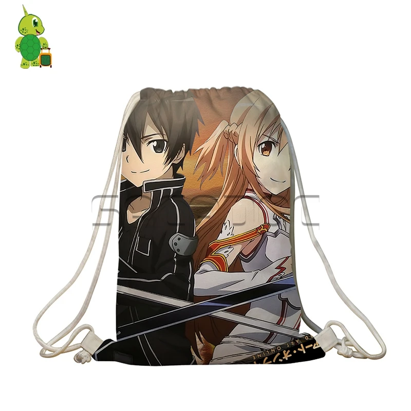 Sword Art Online Long Wallet Asuna Shino Unisex Coin Purse Card Holder Handbags