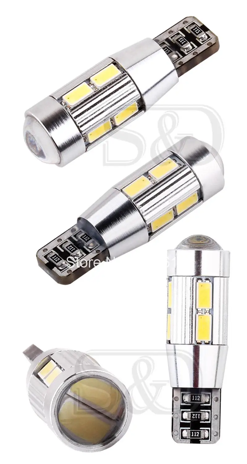 T10 W5W 5630 SMD белый CANBUS OBC без ошибок светодиодный светильник 501 dash светодиодный лампы для автомобиля интерьерный светильник s автомобильный светильник для парковки 12V D020 D45