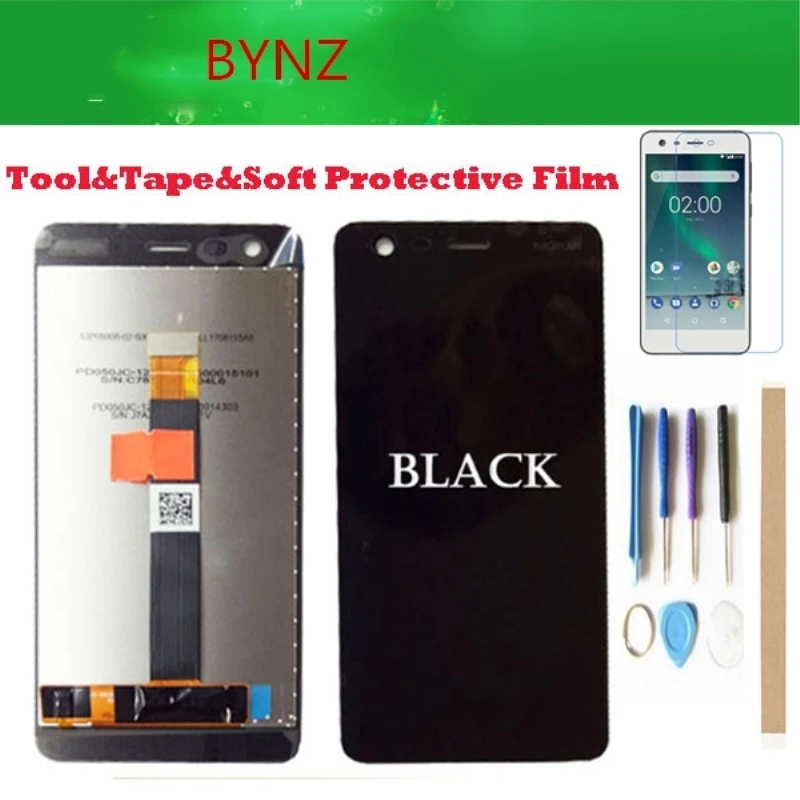 5 0 дюйма для Nokia 2 Nokia2 TA-1007 TA-1029 TA-1023 TA-1035 TA-1011 N2 ЖК-дисплей Дисплей + Сенсорный экран
